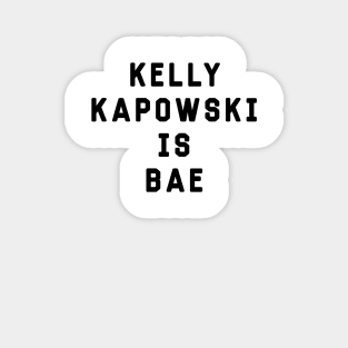 Kelly Kapowski Is Bae Shirt - Saved By The Bell Sticker